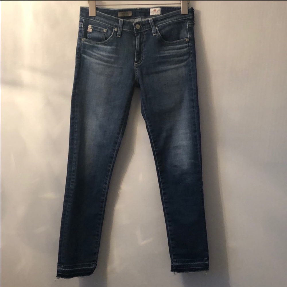 AG The Stilt Cigarette Crop Jeans Sz 26